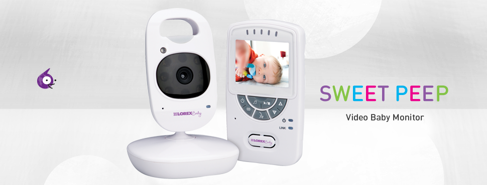 Wireless video baby monitor with 2.4inch monitor