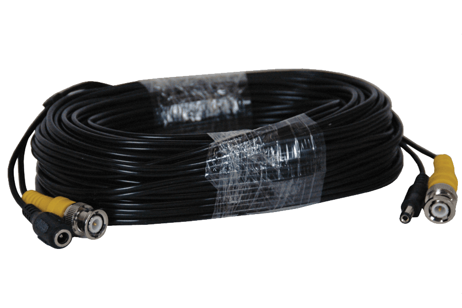 60FT BNC security video power cable