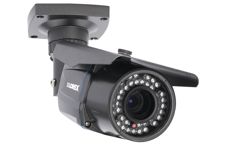 Outdoor security camera with varifocal lens 165FT Night vision