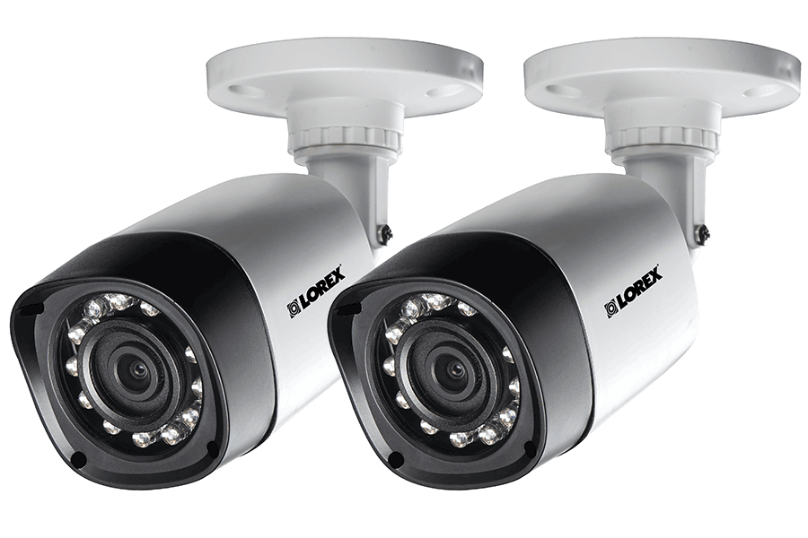 720P HD Weatherproof Night Vision Security Cameras 2 Pack