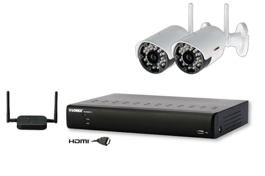 Wireless home security camera system Lorex by FLIR