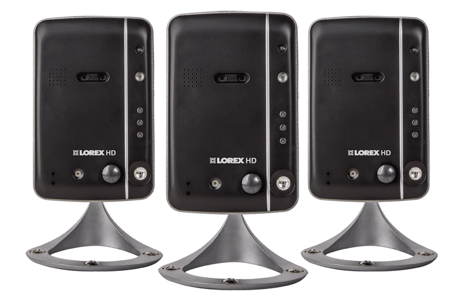 Wireless high definition IP cameras 3 pack