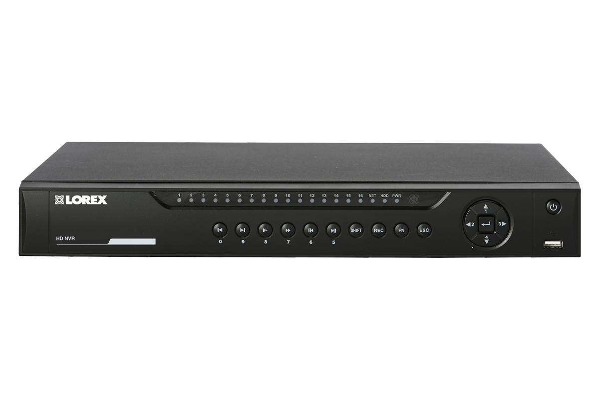 4K NVR with 16 Channels and FLIR Secure Remote Connectivity