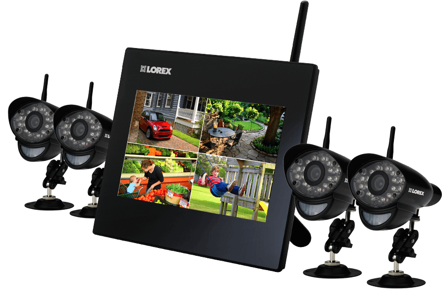 Wireless home security camera systems