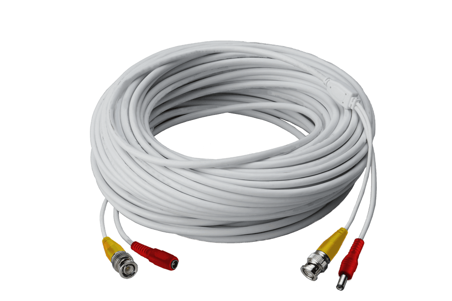 200FT high performance BNC Video Power Cable for Lorex HD security camera systems