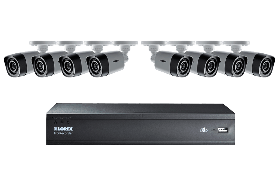 HD 720P Camera System with 8 Cameras and 1TB Hard Drive