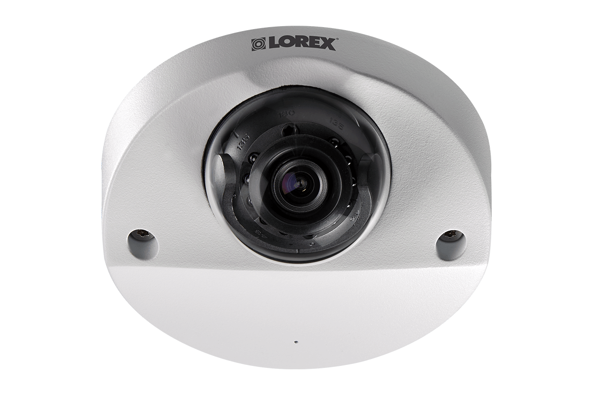Audio enabled HD 1080p dome security camera