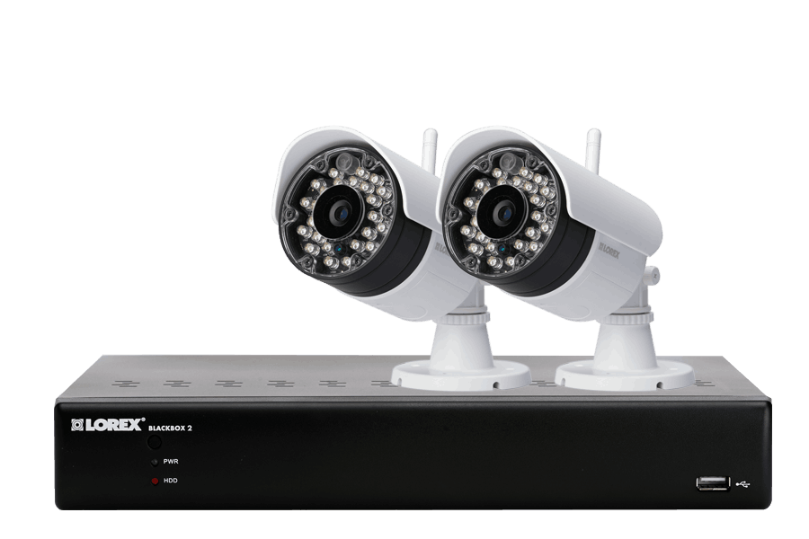 Video surveillance system - 2 camera security system