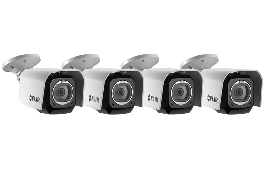Outdoor WiFi Camera with Cloud Recording 4 pack