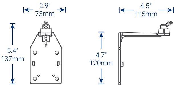 Wall Mount Dimensions