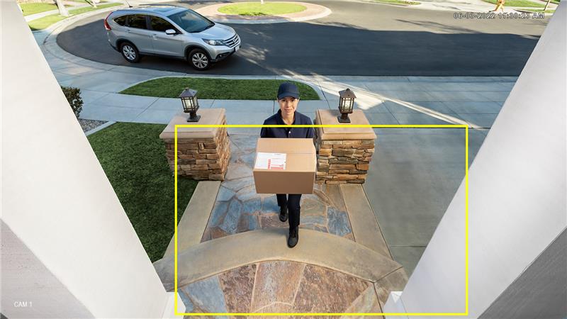 Package Detection Zone