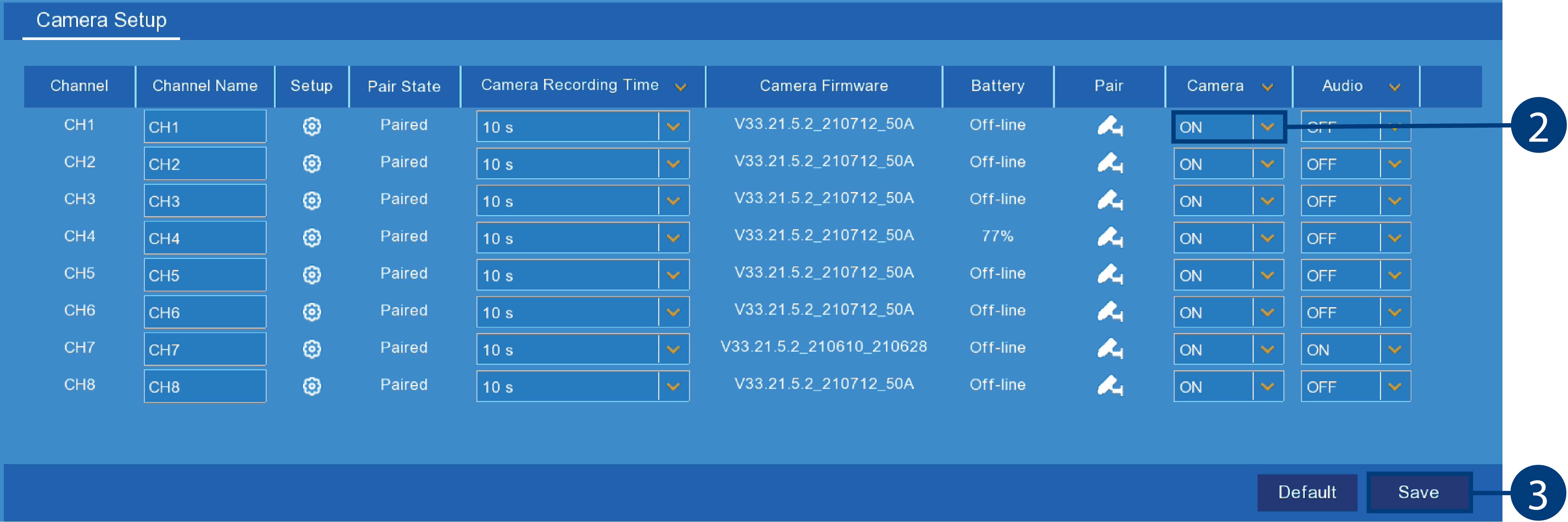 Camera Package Dialog Graphic