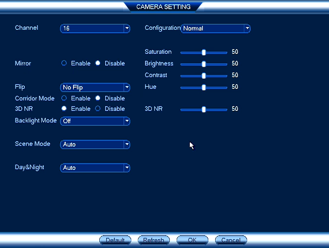 Time Window Configuration Camera Graphic