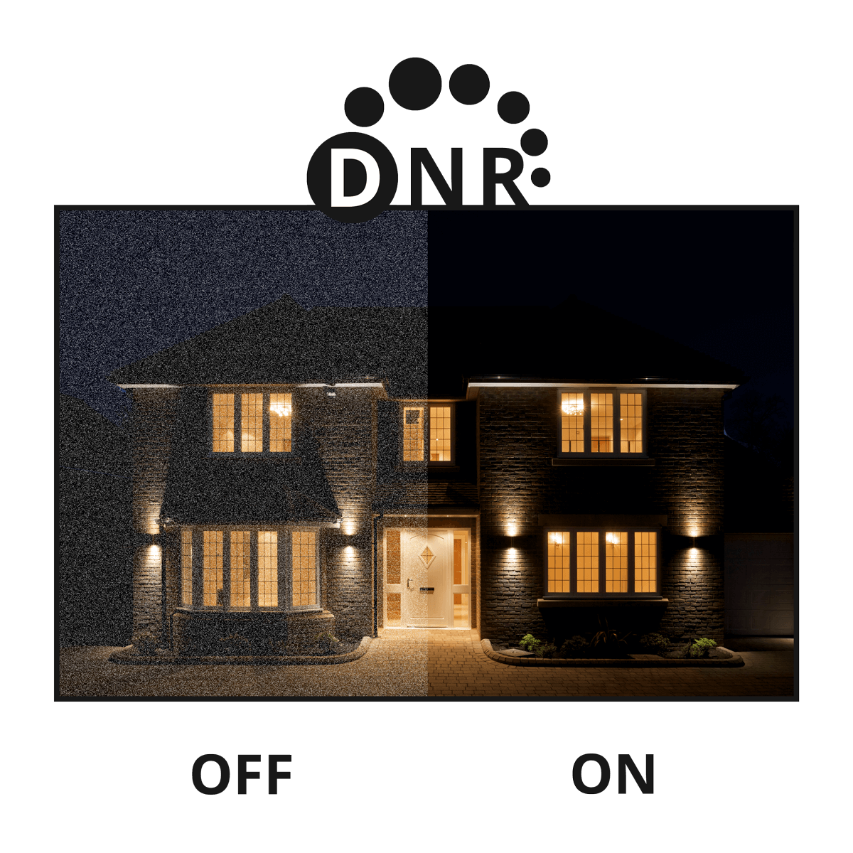 DNR nocturnal 4K security camera