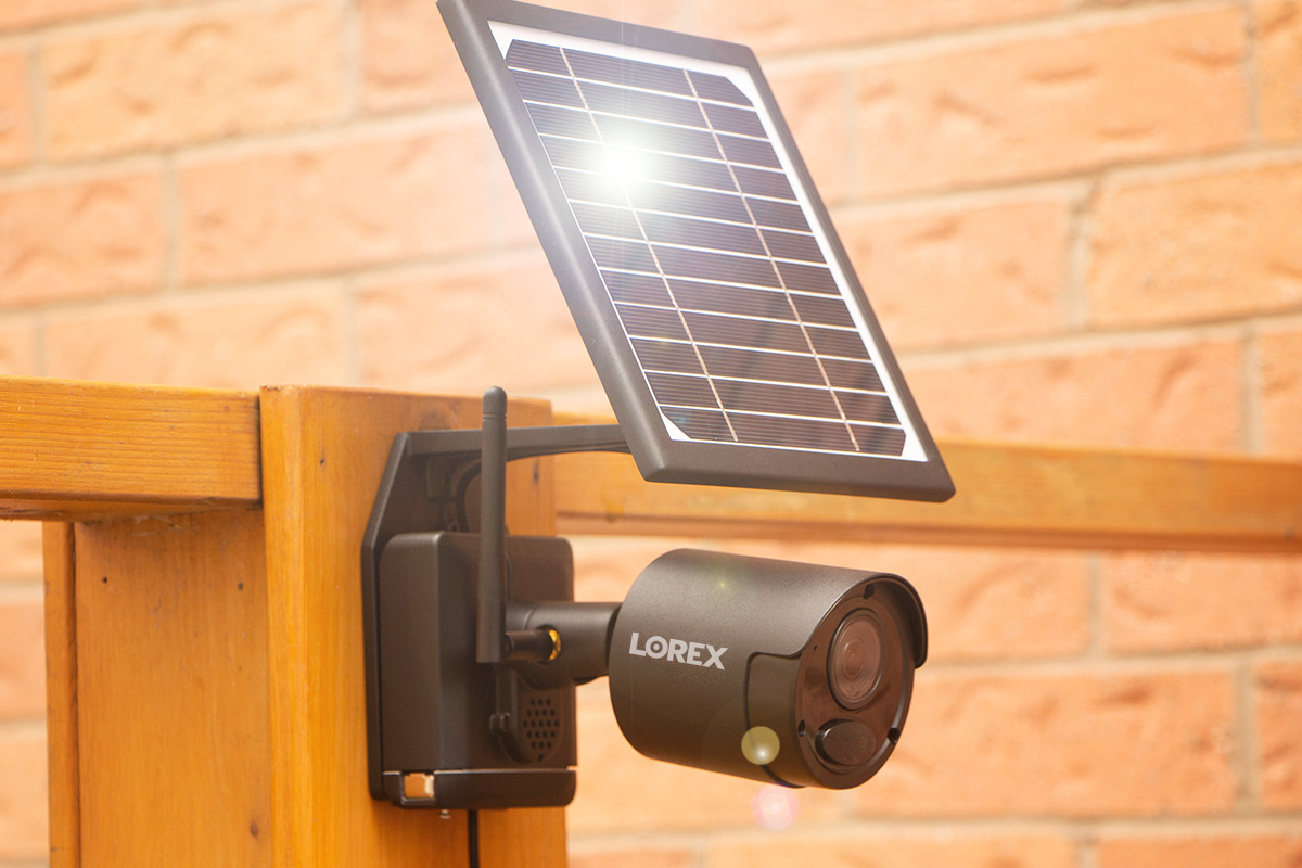 Solar Panel for Wire-Free Cameras | Lorex