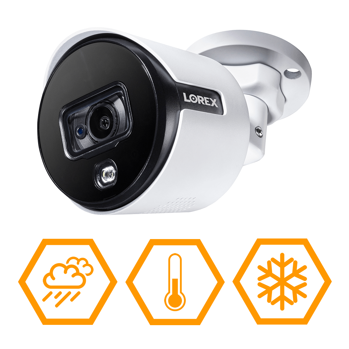 4K IP67 weatherproof security camera for year-round protection