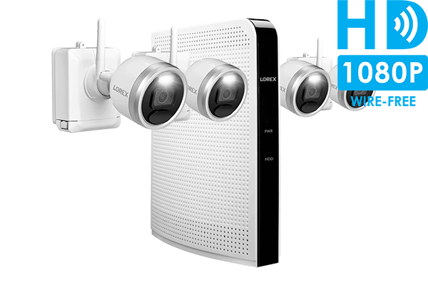 1080p HD Wire-Free Security System with 