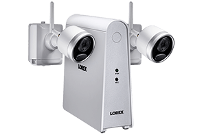 Wire-Free Security Camera System with 2 