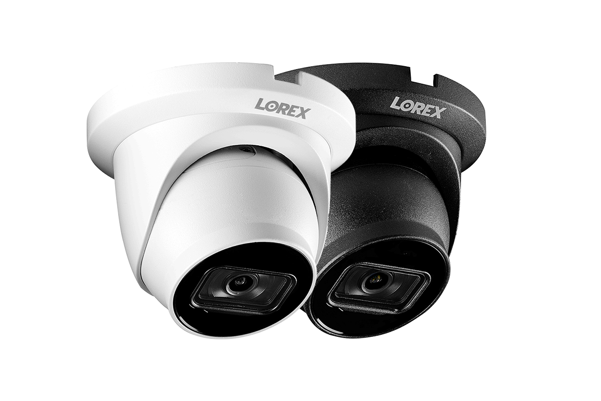 LNE9242B / LNE9252B Series - 4K Fixed Smart IP Black Dome Security Camera