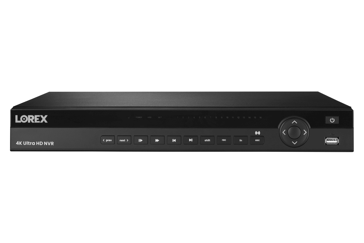 N881 Series - 4K Security NVR with Lorex Cloud Connectivity