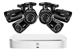 2k Ip Security Camera System With 8 Channel Nvr And 6 Outdoor 2k