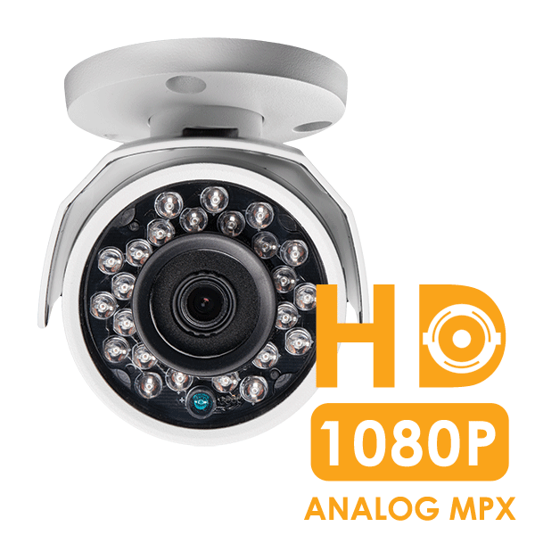 HD Home security monitoring in 1080p resolution