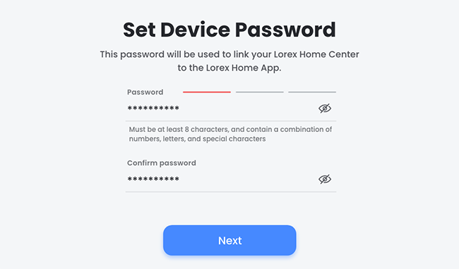 Set Device Password